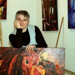 Croatian artist Lidija Ivanek