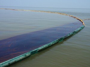 Gulf of Mexico oil boom